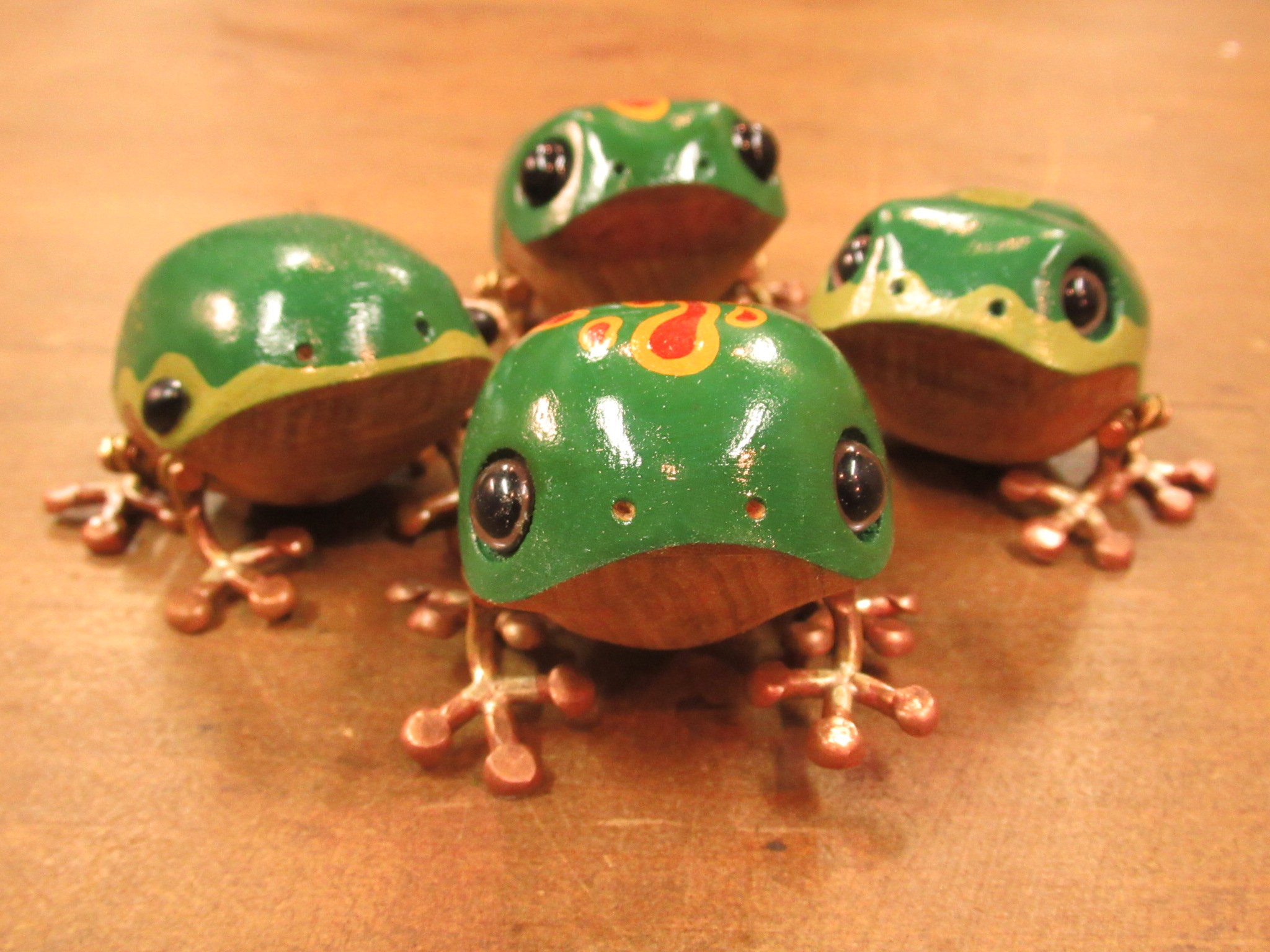 風来!モッケ旅団　かえる置物　末吉晴男 6匹セット 風来!モッケ旅団 かえる置物 末吉晴男 6匹セット - メルカリ