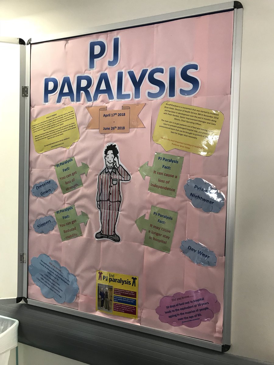 Ward233rsuh's tweet photo. Launch day for the new trail #EndPJParalysis on #ward233 plenty nore posts to come 👔👗 #nurses #nursesassistant #ward233 #royalstoke #rsuh #physios #doctors #hospital #pjs @BrianwDolan @LizRix_UHNM https://t.co/AIwQZs44rl