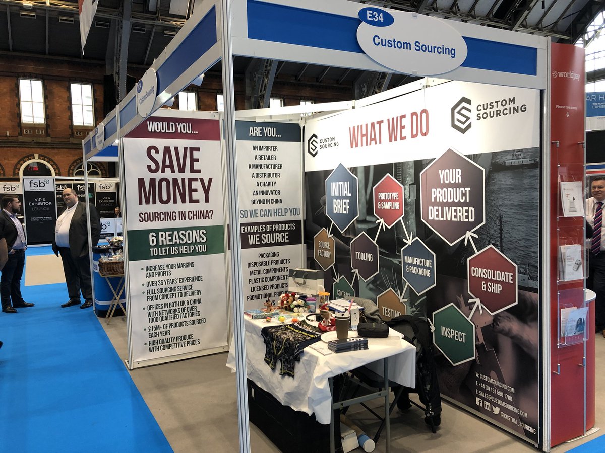 Ready to start showing people how we can save them 25% by sourcing products from China. Come and see us on stand E34 <a href="/NorthernBizExpo/">NorthernBusinessExpo</a> #NBE18