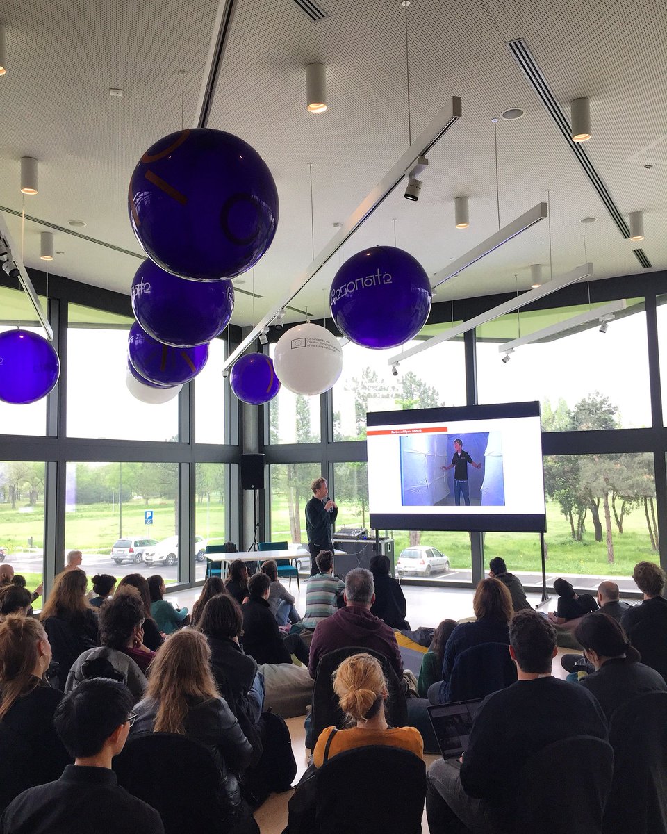 Interactive Arch Lab (@ialab) on Twitter photo This week our Lab is at <a href="/resonate_io/">Resonate Festival</a> in Belgrade. Director of #dfpi <a href="/ruairiglynn/">Ruairi Glynn</a> giving the opening lecture od the festival about his practice and MArch Design for Performance & Interaction <a href="/BartlettArchUCL/">The Bartlett School of Architecture, UCL</a>. Come and say hello! This week our Lab is at <a href="/resonate_io/">Resonate Festival</a> in Belgrade. Director of #dfpi <a href="/ruairiglynn/">Ruairi Glynn</a> giving the opening lecture od the festival about his practice and MArch Design for Performance & Interaction <a href="/BartlettArchUCL/">The Bartlett School of Architecture, UCL</a>. Come and say hello!