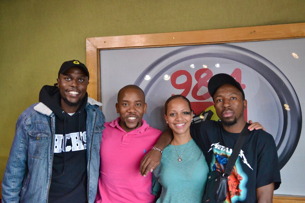 TheFuse984's tweet photo. Loved hosting Eugene and Eric from @UrbanArena254 today. They'll be hosting a women's football tournament this Saturday at the Impala grounds where they'll be Ksh 250,000 to be won! To register call or Whatsapp 0799858191
#WomenRising https://t.co/98671yYTqW