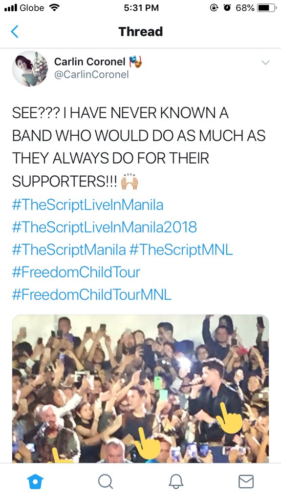 CarlinCoronel's tweet image. Reposting this because I forgot to put one hashtag. 🤣🤣🤣 #OCproblems #FreedomChildTourManila