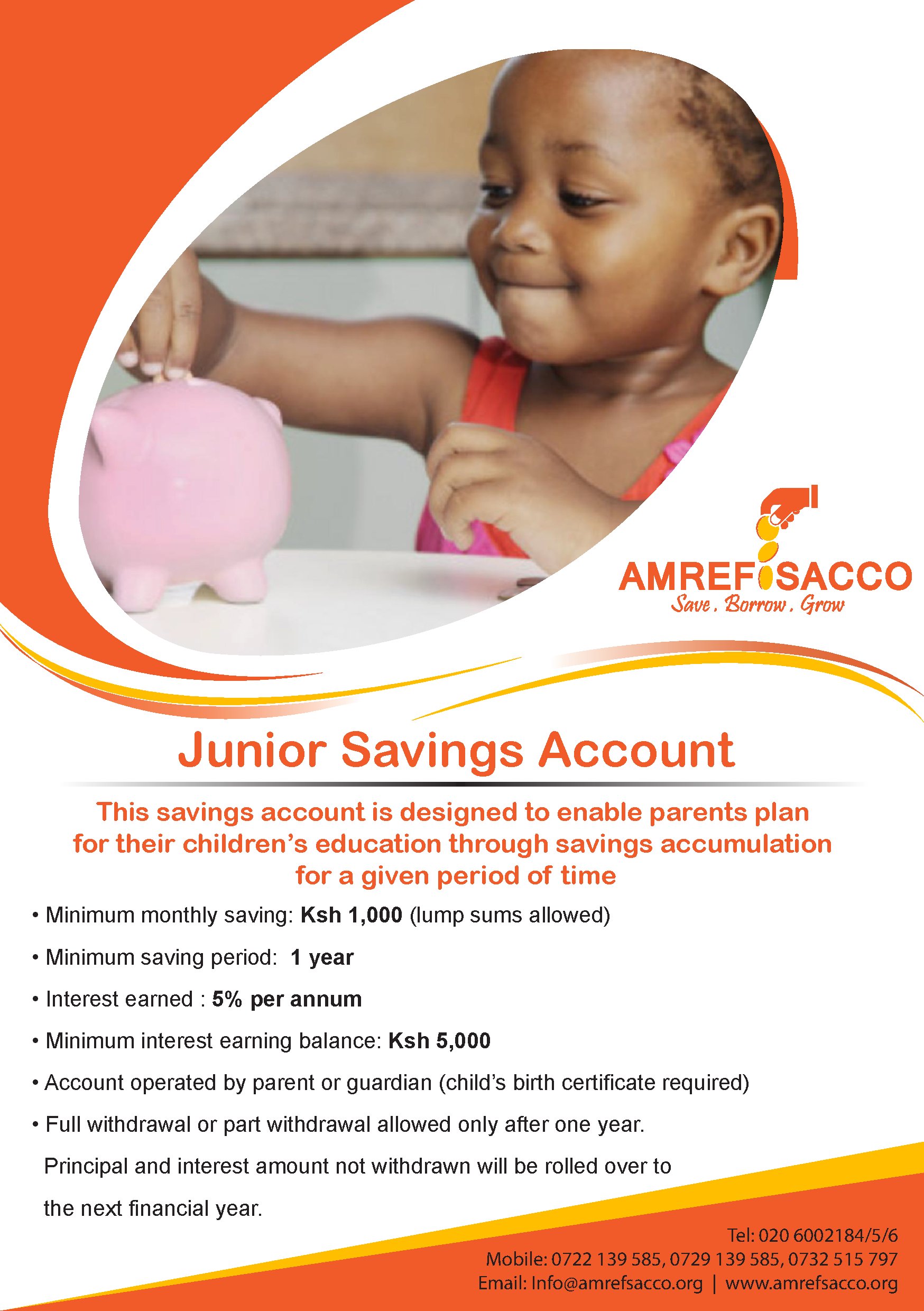Junior savings account deals