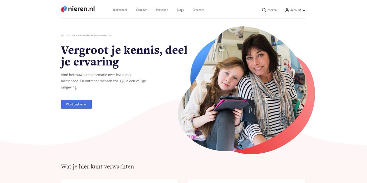 NierpatientenNL's tweet photo. Op https://t.co/90OuwwUnl5 staat alle info over nierziekten, behandelingen en leven met een nieraandoening. In de community kun je in contact komen met andere nierpatiënten https://t.co/0RRrxBzaP5