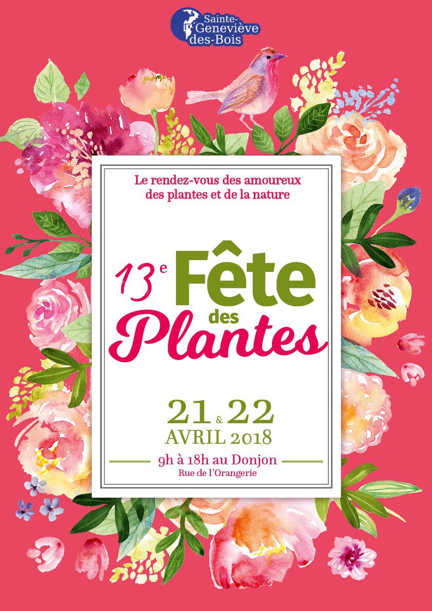 Retrouvez ce week-end l’<a href="/Asso_GER/">Générations Éco-Responsables</a> à la 13ème Fête des Plantes de Sainte-Geneviève-des-Bois (91) pour découvrir  #animaux et #insectes auxiliaires du #jardin. 
🗓 21 &amp; 22 Avril 2018
⏰ 9h-18h
📍Donjon - Rue de l’Orangerie