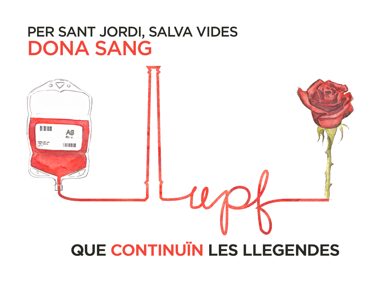 UPFBarcelona's tweet photo. #DonarSangUPF
El dimarts 24 vine a @donarsang als campus #UPF (10h a 20h). El Banc de Sang organitza una campanya simultània a partir d'una iniciativa d'estudiants de Com.  Audiovisual #UPF. T'hi esperem!
-Ciutadella: 40.S16 
-Poblenou: vestíbul edifici 52
- Mar: aula 61.106-108 https://t.co/khWmTt4WfG