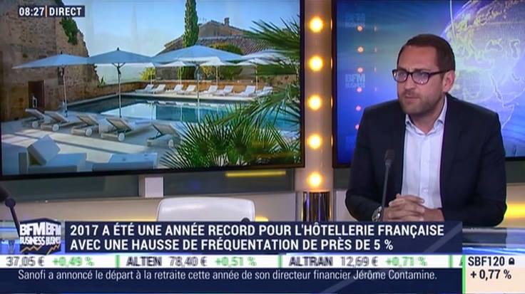 Le fondateur d'H8 Collection, Jean Philippe Cartier, était en direct ce matin sur le plateau de l'émission "Good Morning Business" sur BFMTV... l'occasion pour lui d'évoquer notre dernière acquisition et d'échanger sur les 8 hôtels du groupe...

▶️bit.ly/H8CollectionBFM