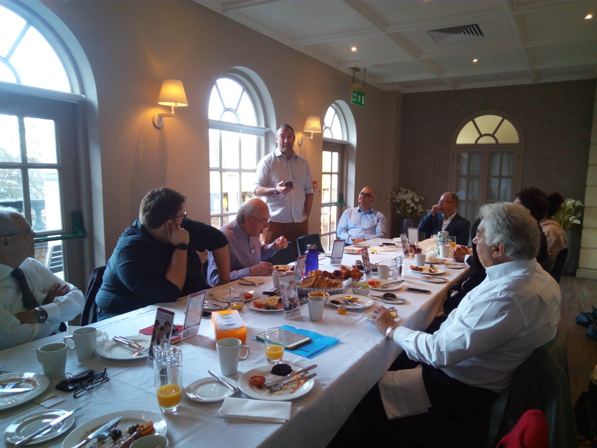 BizatBreakfast's tweet photo. Before and After this morning's breakfast! Great meeting with everyone again this morning and fab presentation from @GrowExeter ! Thank you @LlewTheSaffa https://t.co/Kf5JXazysC