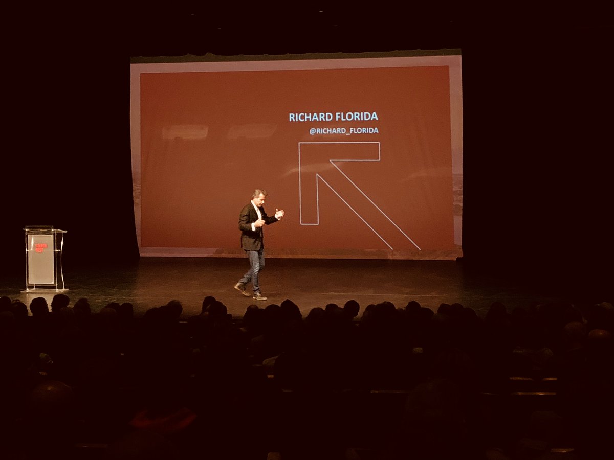 «The challenge is building a truly inclusive creative economy» sier <a href="/Richard_Florida/">Richard Florida</a> under #tnw2018