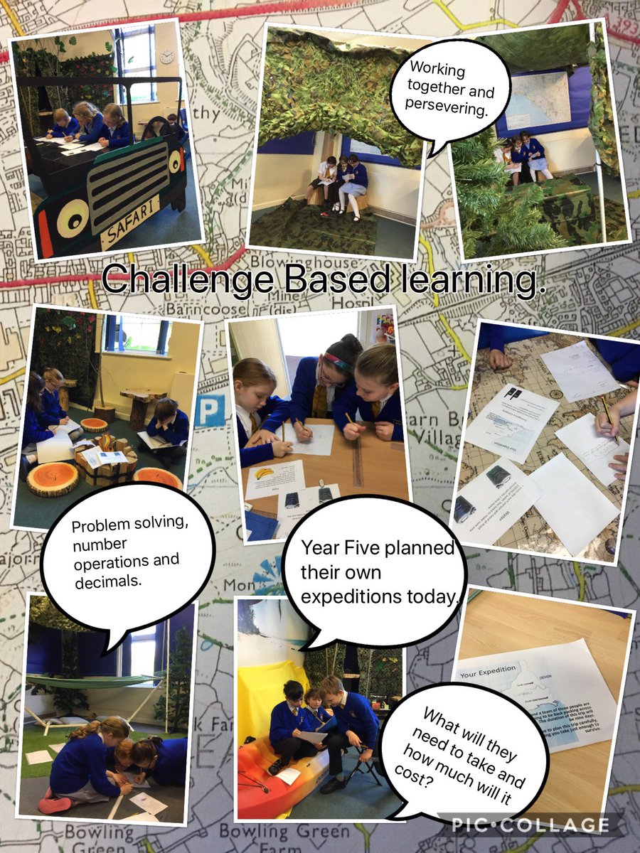 TJSchool3's tweet photo. Planning an expedition! Year 5 loved their challenge based learning task. What do you need to survive a nine day expedition? Year 5 could tell you! @JaneSargent17 @Djsimons1Daniel @TJSchool5 https://t.co/wzAFzpCBpb