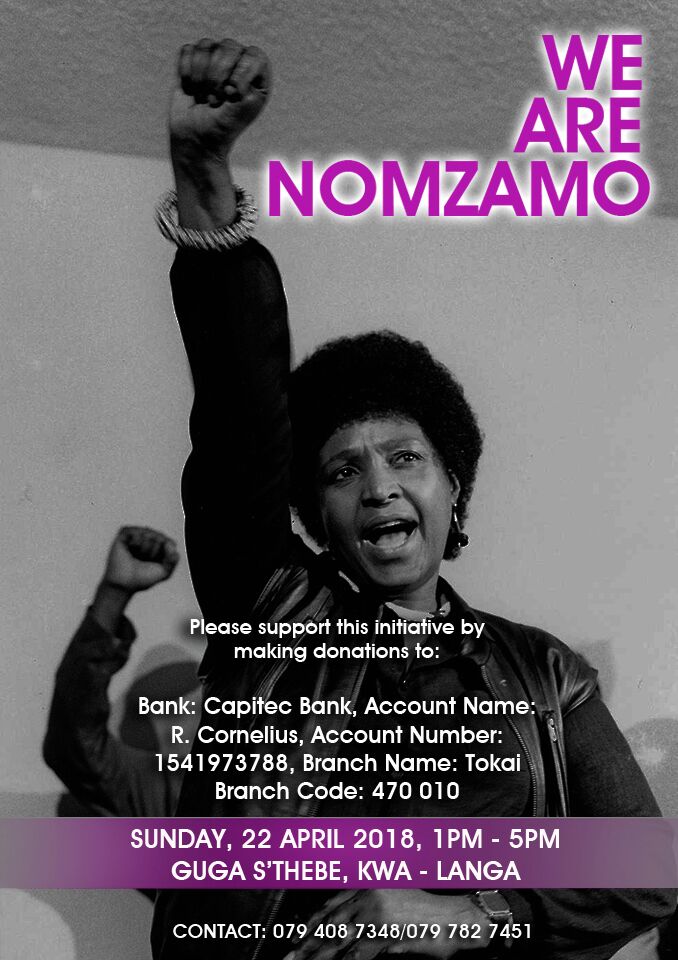 VUVULISH01's tweet photo. #WeAreNomzamo #WinnieMandelaMemorial  #WinnieMandela ✊🏾 https://t.co/8az1xT3PEl