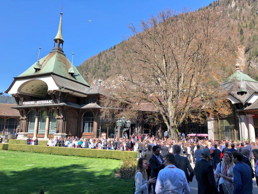 Last day at #Swiss Vacation Day, held at the wonderful #Interlaken #congress centre bit.ly/2JUD41a #Ferientag18