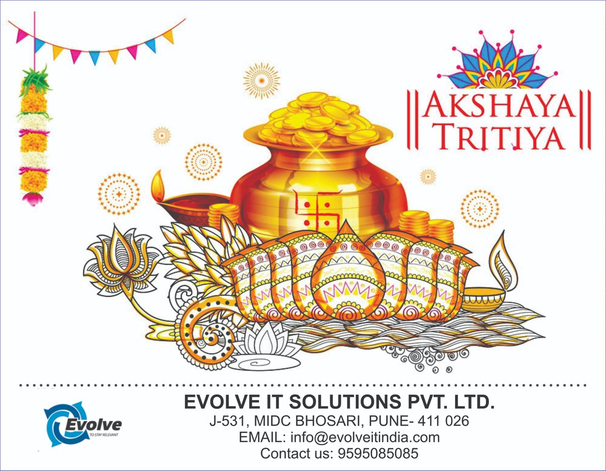OraDect's tweet image. May Lord Vishnu bless you
with wealth and prosperity
On the occasion of
Akshay Tritiya...
Happy Akshay Tritiya!!!
#HappyAkshayTririya #RVGSensor #Manufacturer