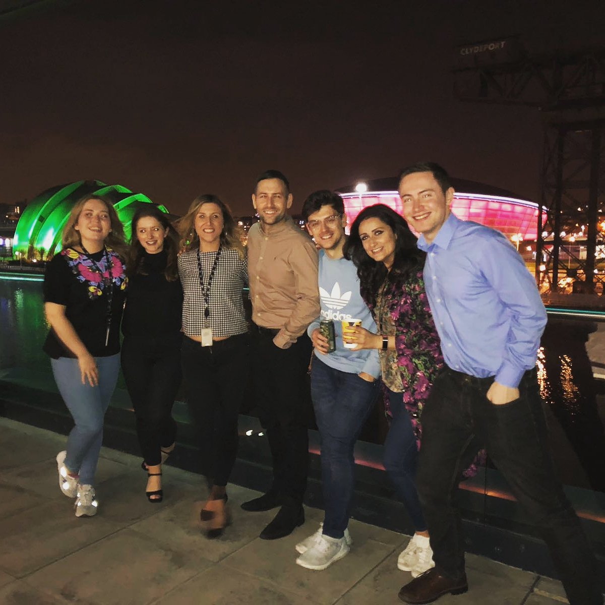TVZaraJ's tweet photo. Last night our wee team celebrated our 500th episode of #LiveAtFive on @wearestv2 . So proud to be part of this amazing group of people.
#televisionreporter #televisionpresenter #televisionproducer #tvwork #bts https://t.co/AtG2CZ9m8k