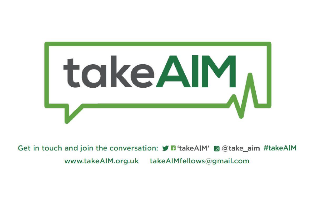 Exciting News! 
Our new website is now live. Check it out -&gt; takeAIM.org.uk
Contains lots of resources, check out our champions page, find out who takeAIM are and what we do, see upcoming events. #takeAIM #acutemdicine <a href="/take__AIM/">takeAIM</a> <a href="/acutemedicine/">SAM Online</a>