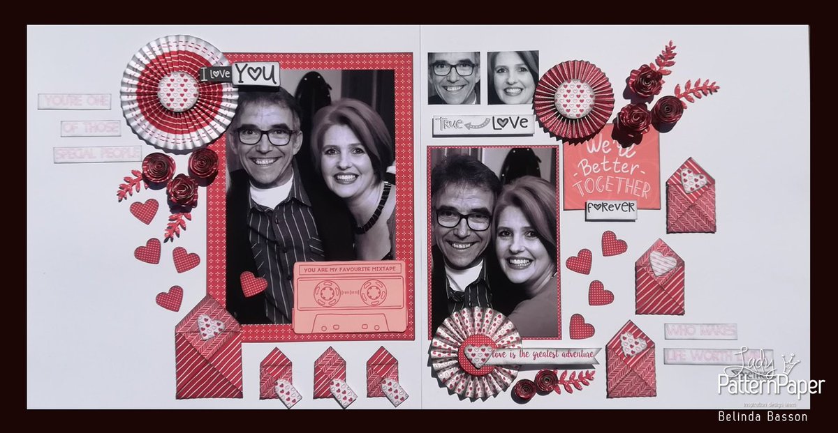 L8DPatternPaper's tweet photo. The Red Pop Basic Essentials paper has come just at the right time! My hubby and I are celebrating our 21st wedding anniversary on 26 April. MORE » https://t.co/YwmwOqatNm Project by » Belinda @Acorncrafts  #BelindaBasson, #Scrapbooking, #BasicEssentials, #helloCARDS #RedPop https://t.co/eiW5aynWVN