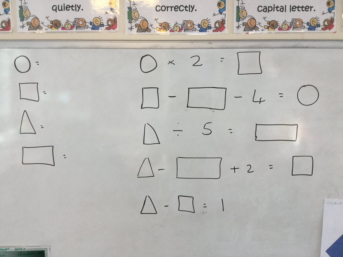 Y3ChestnutClass's tweet photo. Today's maths problem #mathsisfun @Y3ChestnutClass @Y3CherryClass @augustines_st https://t.co/c9exkZemrQ
