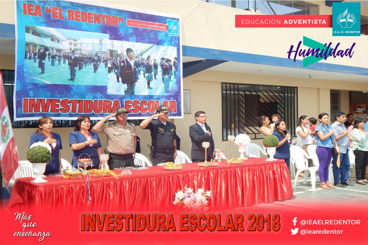 Los de la brigada Escolar ,asumieron su compromiso....de velar por el orden y disciplina de su querido.colegio.