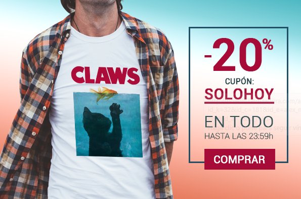RockStarTienda's tweet photo. Sólo hoy -20% en todos los artículos. ¡Utiliza el cupón todas las veces que quieras! Introduce el cupón "SOLOHOY" y se te aplicará automáticamente.
https://t.co/eNHtToCkhH https://t.co/2vMDPuJR34