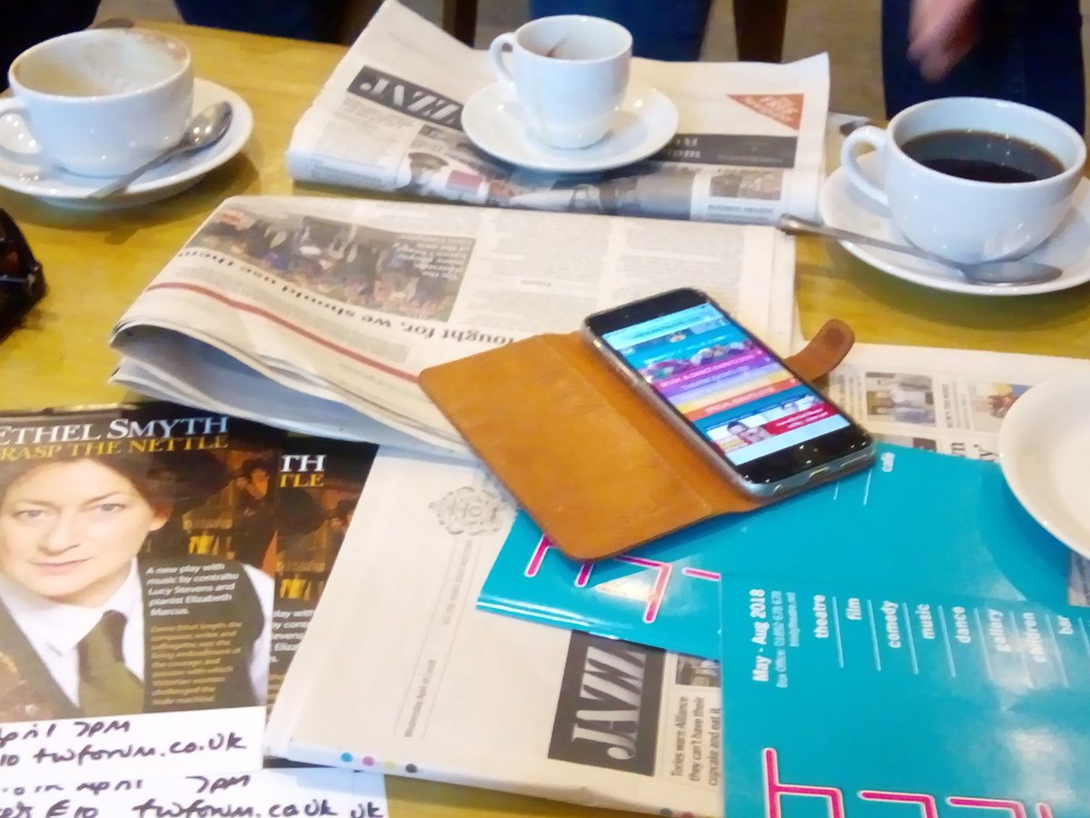 Currently @trinitybarcafe <a href="/TW_meetup/">TW Meetup</a> chatting events + politics.... And coffee