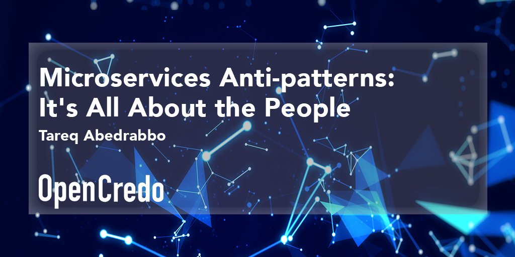 OpenCredo's tweet image. We have just published a new blog on #microservices #antipatterns by @tareq_abedrabbo! Click here to check it out goo.gl/nyp8Po #applicationarchitecture #microservices #soa