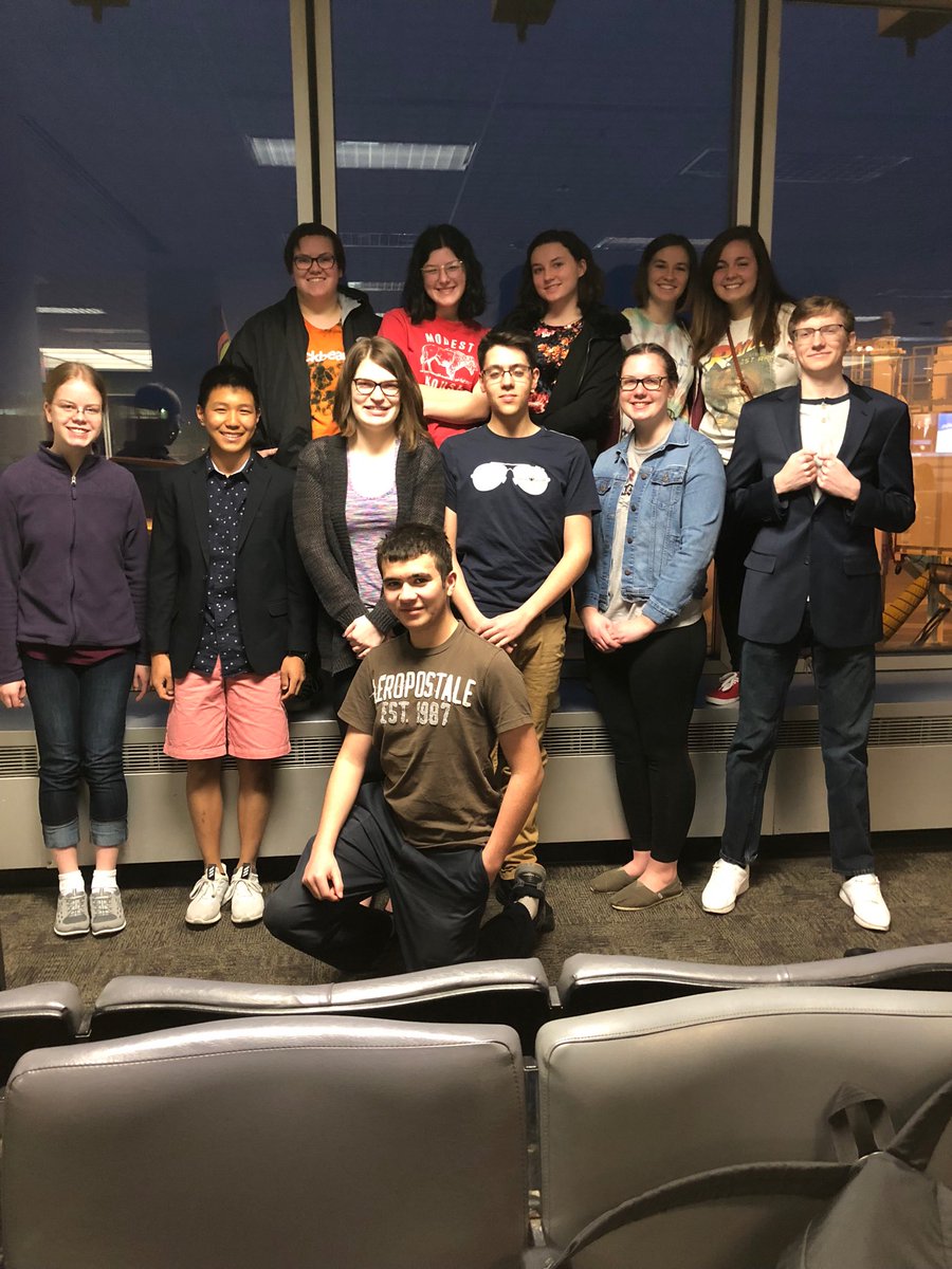 WES_SouthHS's tweet photo. South AcaDec team getting ready to board their flight to Nationals. Good luck Rebs! @WESchools
#SouthHSpointsofpride https://t.co/hBjpceG75j