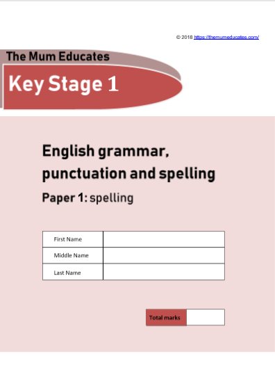 themumeducates's tweet photo. The KS1 SATS Spelling paper is now available for download. 
Get yours for FREE 
<<<< https://t.co/jUq2nHTLwQ >>>>

Next, we will upload SATS style arithmetic paper.

Like and share if you find it helpful. Thanks
#themumeducates #Year2 #KS1 #SATS #SPAG https://t.co/X4xCXoLrrj