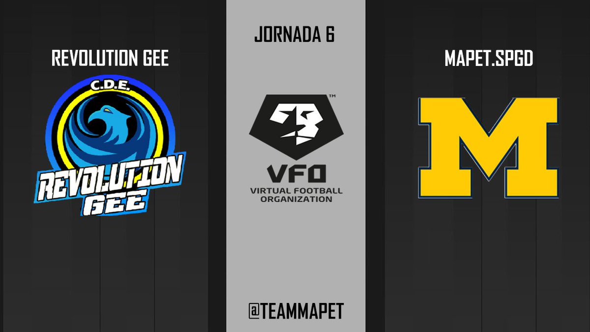 Jornada VFO| Esta noche viajamos al campo del @Revolution_GEE equipo que lleva dos victorias consecutivas, un rival a tener muy en cuenta debido a su enorme potencial.