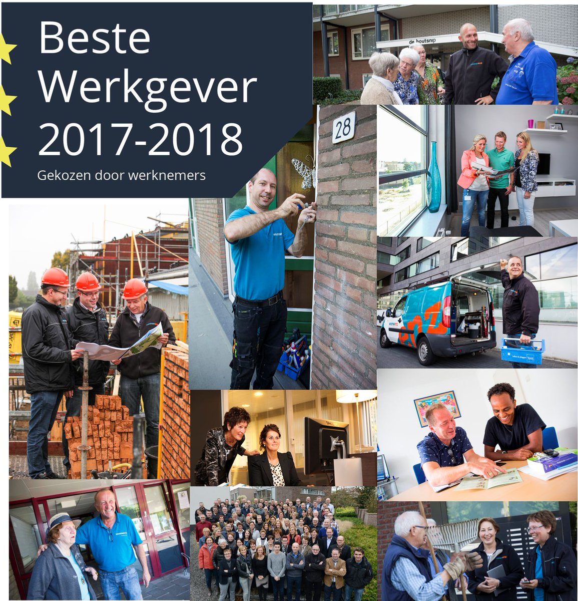 Trots dat we het keurmerk #BesteWerkgever hebben mogen ontvangen van <a href="/EffectoryInt/">Effectory</a> en <a href="/Intermediair/">Intermediair</a>! Onze #medewerkerstevredenheid blijkt flink hoger dan het branchegemiddelde. woonwenz.nl/over-ons/nieuw…