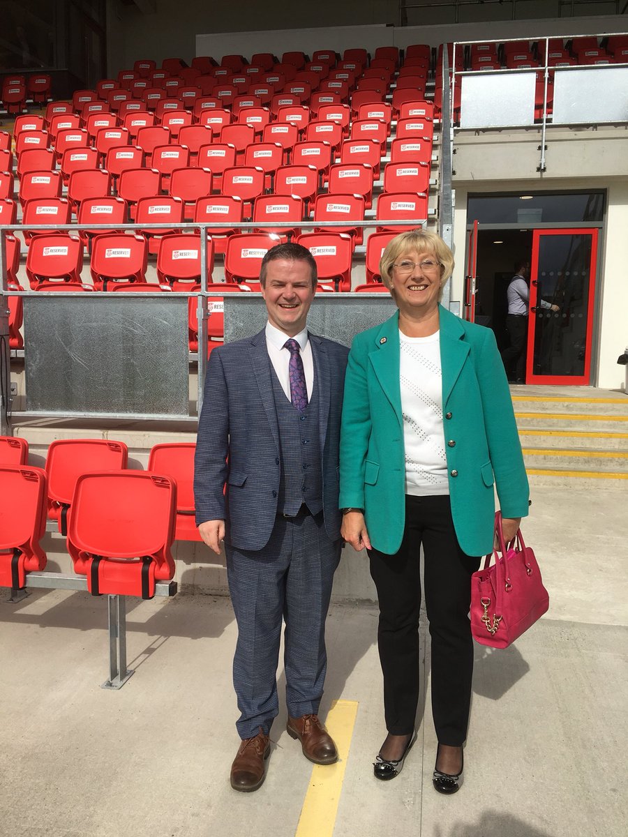 niallach's tweet photo. From ‘Fortress Brandywell’ to ‘the wee Church with the big welcome’ - official opening of the Brandywell &amp; ‘Heritage Angel Awards’ launch event @dcsdcouncil @derrycityfc @ulsterahs @UlsterUni @hilarymc7 @mayordcsdc https://t.co/Bes5Pn6bFx