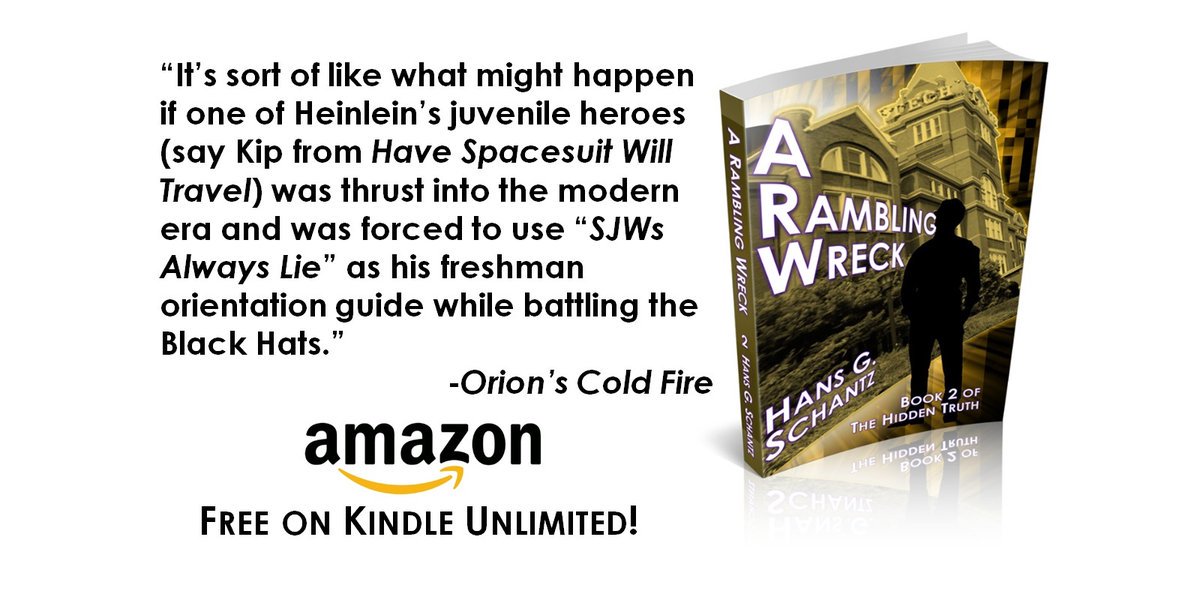 AetherCzar's tweet image. My #GATech-based alternate history techno-thriller, A Rambling Wreck is one of the finalists for #CLFA Book of the Year. Check it out. amzn.to/2JjGsm4 #scifi