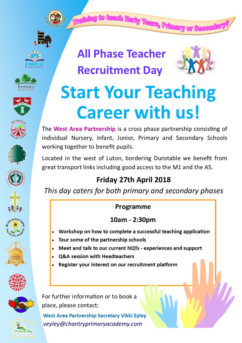 Calling all teachers! We've got a great careers event happening next week - come along and see why West is Best!