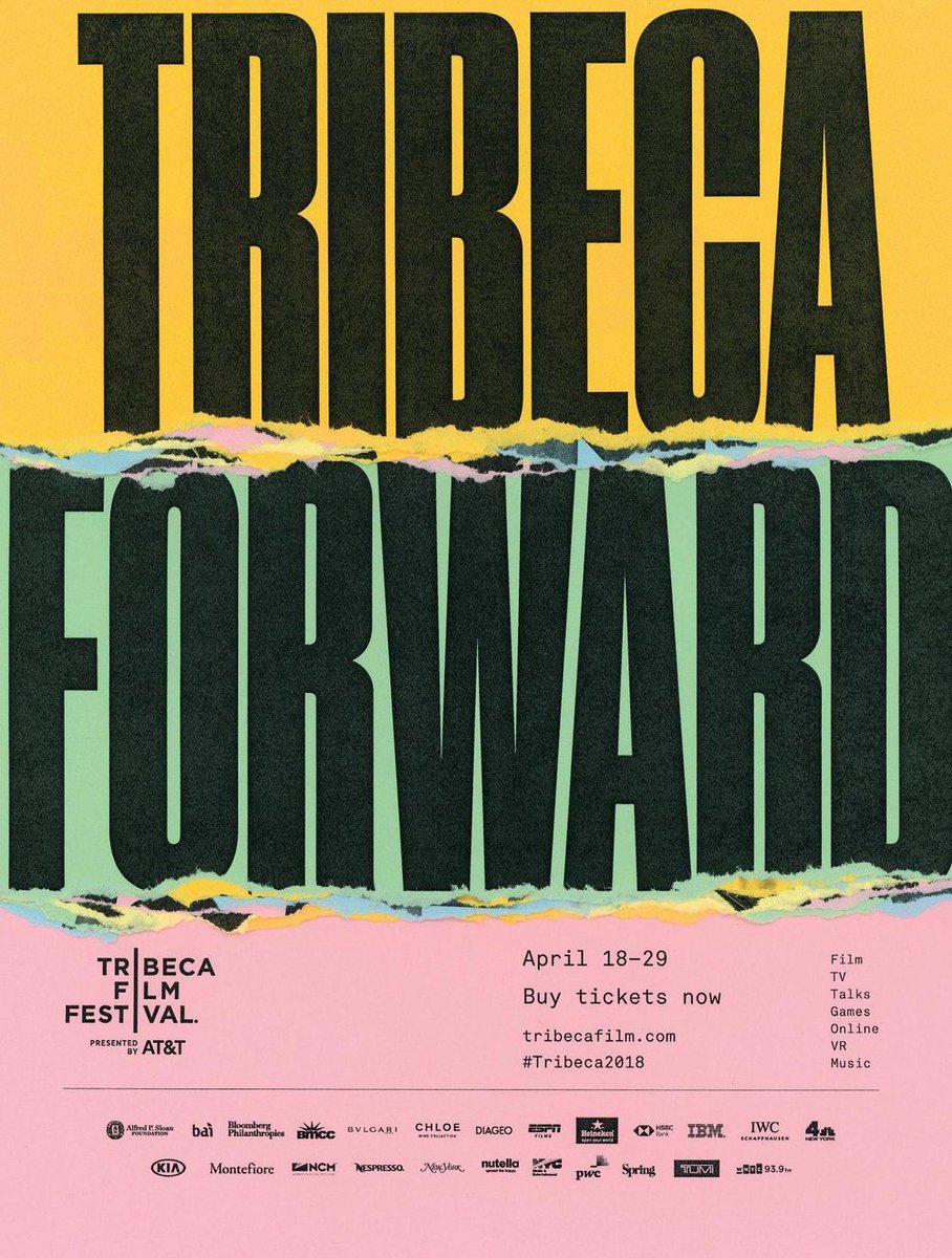 WnotW's tweet photo. .@Tribeca begins today. This year the festival brought in a freelance creative team to produce its entire marketing campaign. #WNWMagazine spoke to Eduardo Palma, Luke Williams, Juan Miguel Marin, & Avni Jain about the concept.
https://t.co/ApiUU4w4HW https://t.co/GUT4IbNQDt