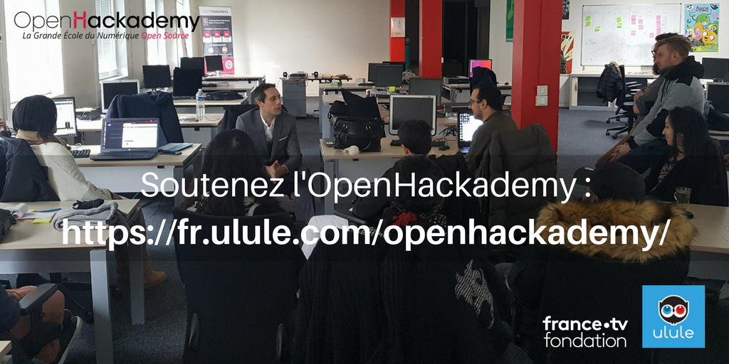 L’objectif de l’<a href="/OpenHackademy/">OpenHackademy</a> est d’insérer ou de réinsérer les personnes éloignées de l’emploi par le numérique et l'#OpenSource en visant un public jeune, féminin et issu des quartiers prioritaires. #10Knum #PIC 
👉 Soutenez l'initiative : fr.ulule.com/openhackademy/