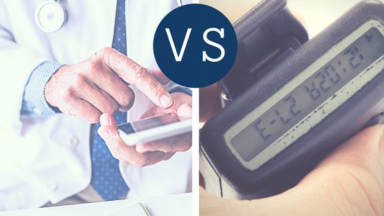 QliqSOFT's tweet image. #Smartphones vs. pagers in #healthcare. Only smartphones and a #securetexting application offer two-way communication. #HealthcareIT ow.ly/jbU230jwe4y