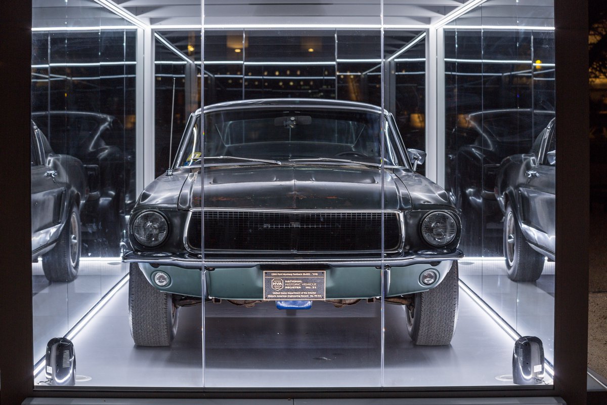 CentigradeWorld's tweet photo. One the most recognizable vehicles in cinematic history, the 1968 @FordMustang driven by Steve McQueen in the action film, "Bullitt," will be on display on D.C.'s National Mall as part of the @HistoricVehicle's Cars at the Capital. Photos courtesy of HVA #DriveHistory #ClassicCar https://t.co/O2Afkta0Vv