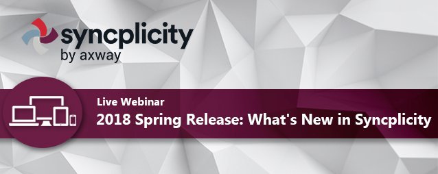 It's about time!  Join us for our live webinar  in 30 minutes w/Q&amp;A to find out what's new in Syncplicity!  bit.ly/2HbbV9q #domore #CCP #EFSS