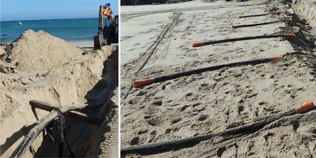 enedis_bretagne's tweet image. 🏝️Ça bouge sur nos îles bretonnes !

Île #Callot : retrait du câble basse tension qui alimentait l'ancien bâtiment ostréicole. 
Île #Hoëdic : dépose d'un câble sous-marin 20 000 V.
Travailler au gré des marées et en respectant les zones #natura2000 : prêts à relever le défi !👍