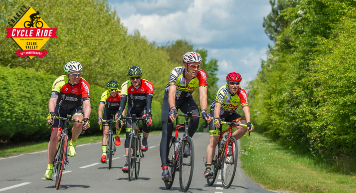 Less than a week left to pre-register for our Colne Valley Cycle Ride. Sign up as a group for £15pp and choose from our 3, 20, 50 or 80 mile route #CVCR #CharityCycleRide <a href="/MaldonCycling/">Maldon Cycling Club</a> <a href="/HXCycleClub/">HornchurchCycleClub</a> <a href="/DanburyCycling/">Danbury Cycling Club</a> @VC_Revolution@EssexBladesCC