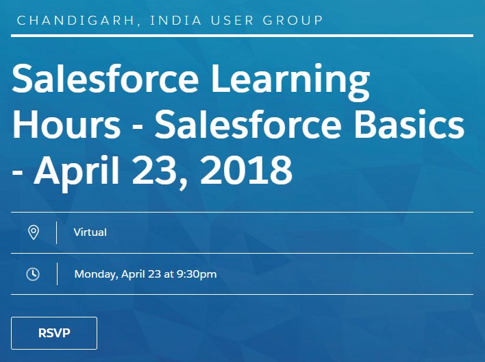 Guys This time #SalesforceLearningHours would be specially for #StudentsInTech & #NonSalesforceTechies What & Why Salesforce??
Register today : goo.gl/ZLBcxp