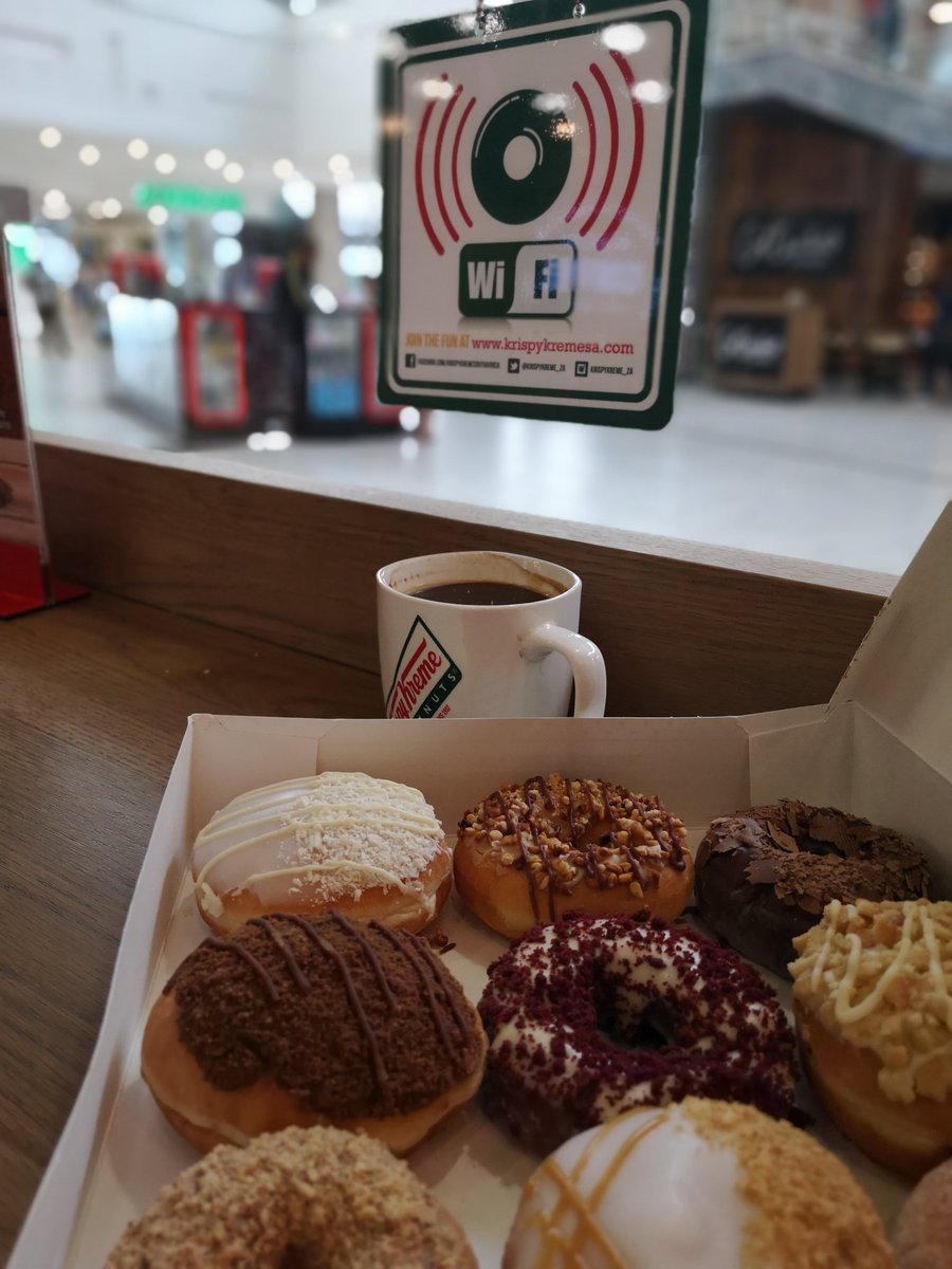 KrispyKreme_ZA's tweet photo. Imagine a world without WiFi #HidesFace #KrispyKreme https://t.co/VisnL3yn1x