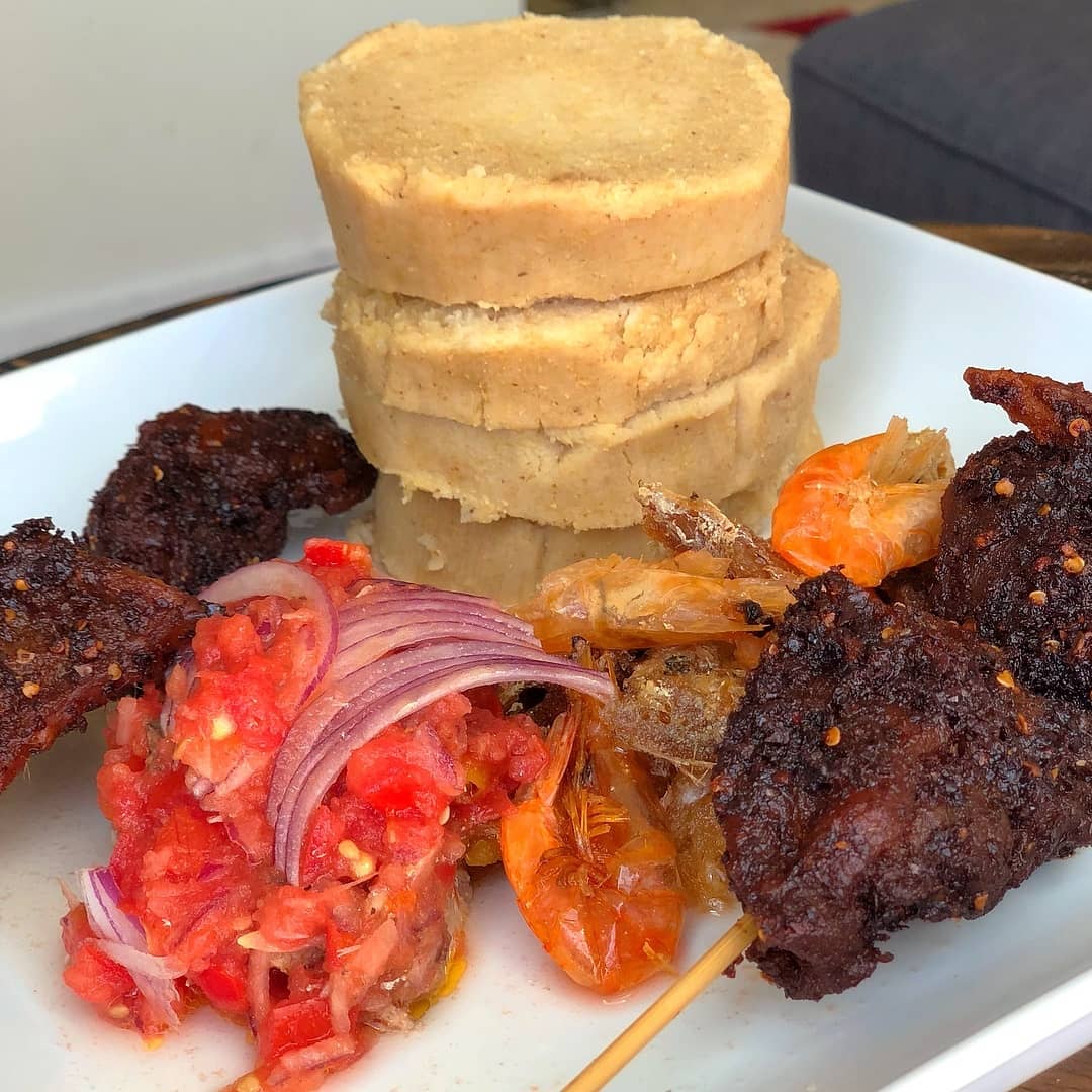 irepghana's tweet photo. With love from your favorite Kenkey seller #Kenkey X #tsofi π @gyifa https://t.co/nOPqxVAmkf