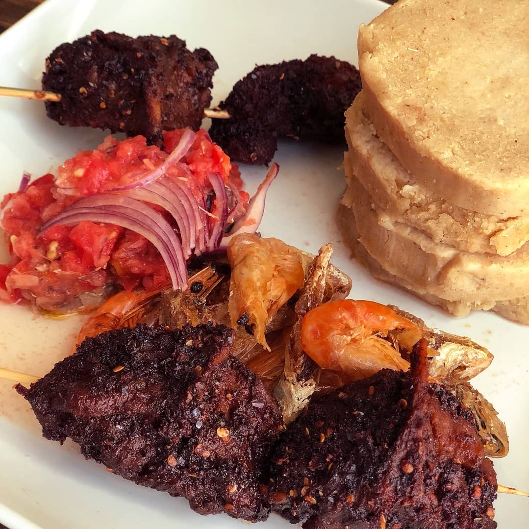 irepghana's tweet photo. With love from your favorite Kenkey seller #Kenkey X #tsofi π @gyifa https://t.co/nOPqxVAmkf