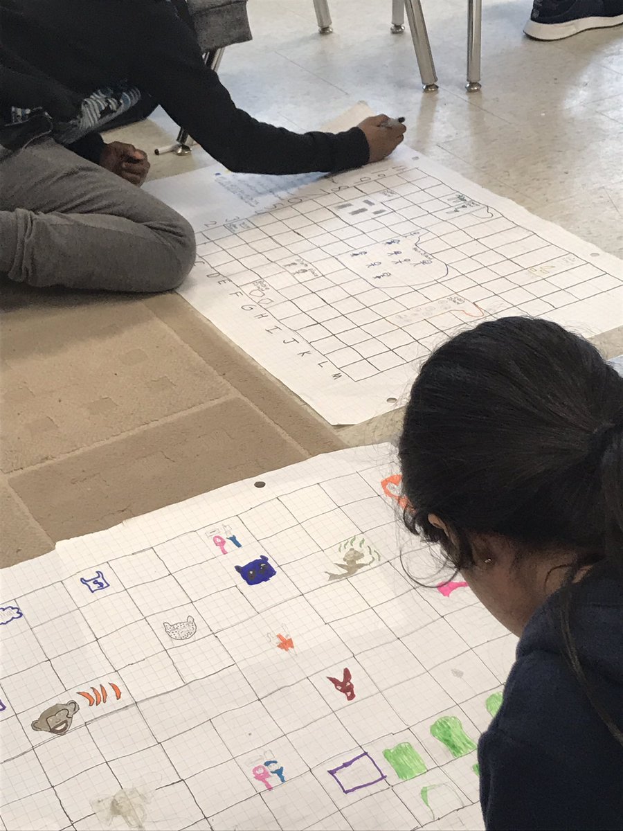 Briggsyfitz's tweet photo. Finishing our coordinate maps today and engaging in fierce games of Battleship!! #ampslearning #ampsmath https://t.co/GI0SLgD1H1