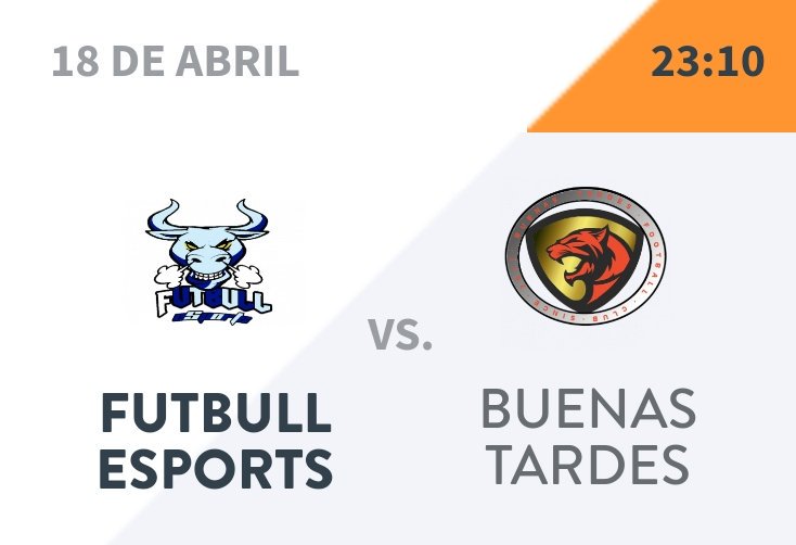 Efe23oficial's tweet photo. Ultimo partido de liga de esta semana, jugamos contra @BuenastardesPs4, sera un partido disputado ya que estamos pegados en la clasificacion. Se vera buen partid⚽️.
🎥Se podra seguir en directo a traves de nuestro canal oficial de youtube👍🏻
https://t.co/0GidxJAUP1 https://t.co/4kfgjP4Bym