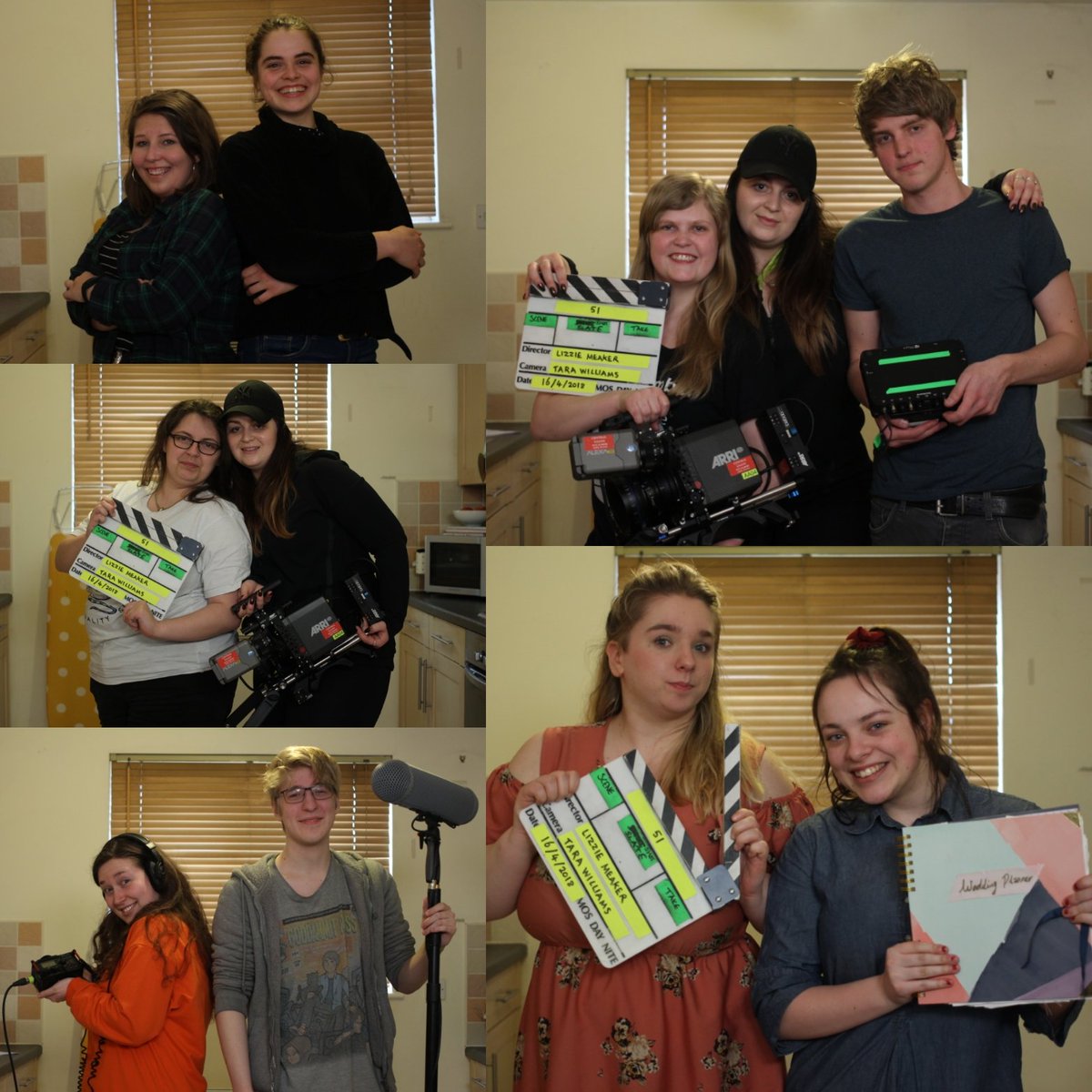 T_2ndAC's tweet photo. Some of the team ready and excited for our grad film '51' to go into post-production! 😊👍🎥🎬
@UWE_FILM @ARRIChannel @UWE_FILMSTUDENT @UWEBristol #Arri #Alexa #ArriAlexaMini #Camera #UWE #UWEFilm #Bristol #Filmmaking #ShortFilm #Crew #Actors #Students #Film #FemaleCameraOperator https://t.co/0pa59tzrW7