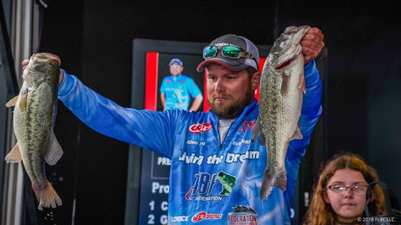 BassFanNews's tweet photo. Allen Boyd capitalized on his familiarity with #Cumberland with a career-best runner-up finish. Read today's First Cast-- top patterns for top finishers at the @FLWFishing event. Click https://t.co/EXjtV9P06k. #BassFishing https://t.co/uNqHVyMxQb
