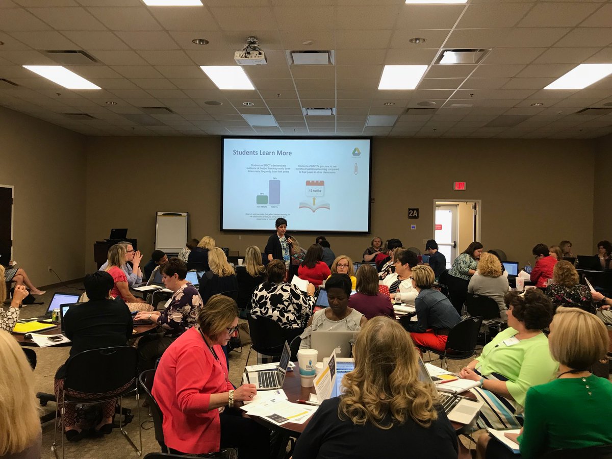 BarbSmith2's tweet photo. Suzanne Farmer: NBCT makes all  teachers better. @LitDesignCollab Proud to be your partner@BertociKimberly  @kimbarael.  Ky Striving Readers https://t.co/tUcmeM9t2v
