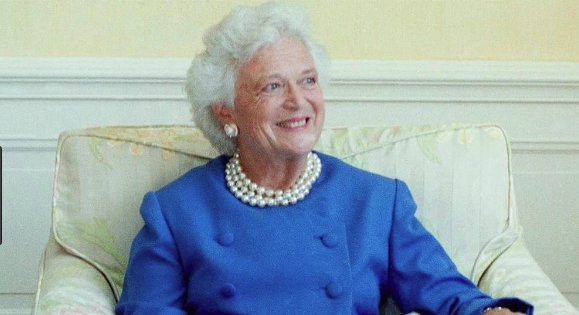 The death of Barbara Bush is such a loss to our nation. She was such a great lady.