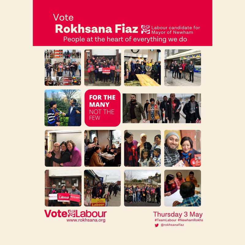 rokhsanafiaz's tweet photo. Looking forward to @NewhamRecorder #NewhamMayor Hustings tonight via @facebooklive at 6.30pm. Details via link below. #TeamLabour #NewhamRokhs #VoteLabourMay3rd https://t.co/OxQrkWV711 https://t.co/SVzbWjmrrI